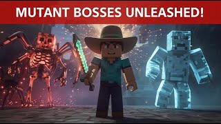 All Mobs Turned Into Mutant Bosses Minecraft Challenge