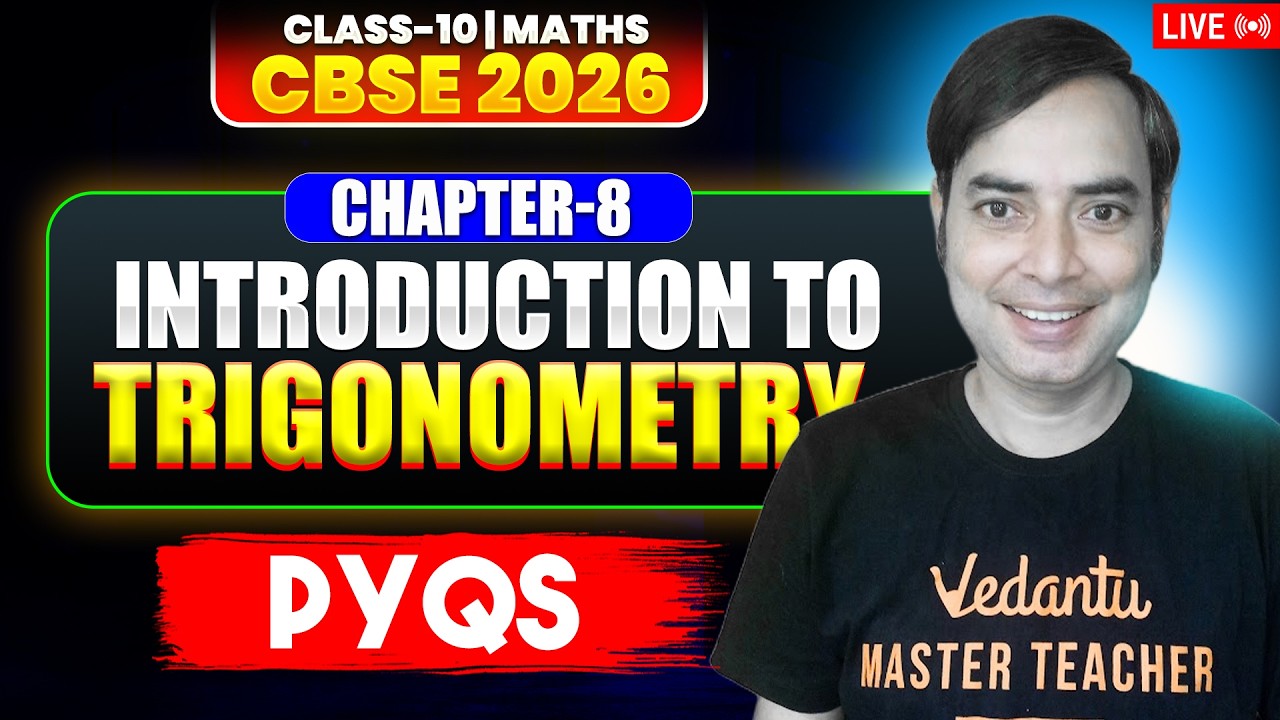 Introduction to Trigonometry | PYQs | CBSE 2026 | Class 10 Maths | Rajiv Sir