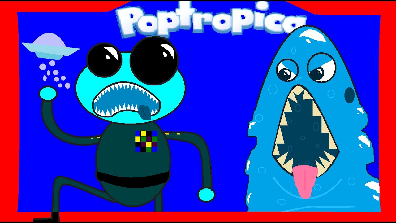 ESCAPE THE BLUE BEAST | POPTROPICA