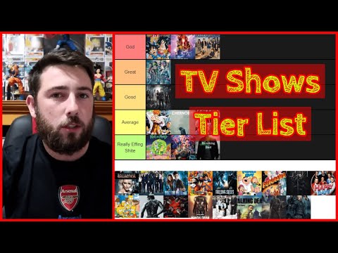 Ranking Tv Shows Tier List Youtube