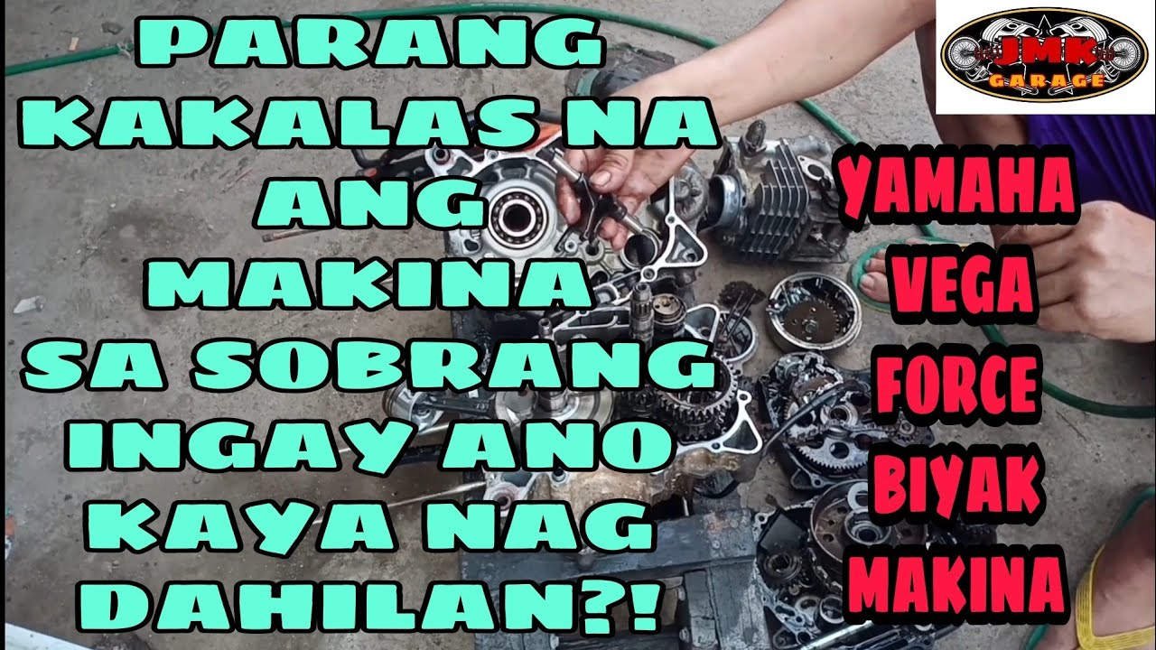 YAMAHA VEGA FORCE REPLACING CONNECTING ROD|| OVERHUALING ENGINE