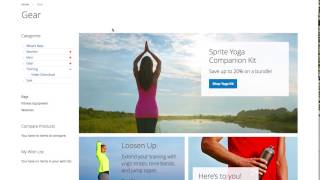 M2 Category Accordion Menu Demonstration