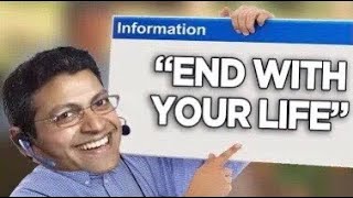 Tech Support Scammer Gives Life Advice Quackity Reupload