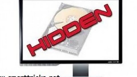 НОW TО HIDE DRIVES WITH CMD