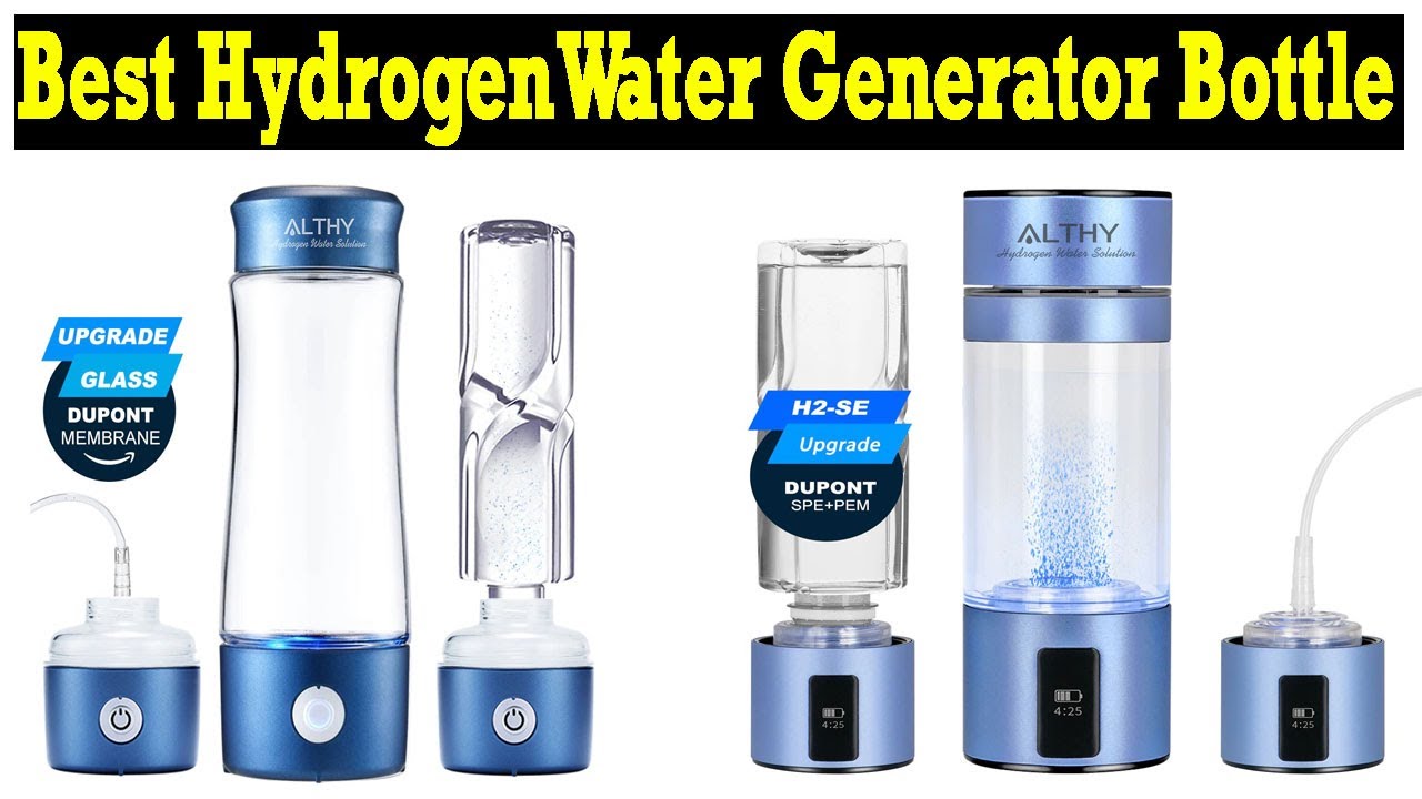 Top 5 Best Hydrogen Water Generator Bottle | New Best Water Generator - What Is The Best Hydrogen Water Generator