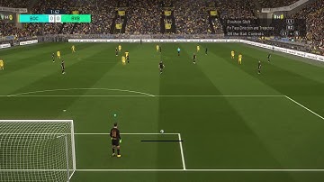 PES 2018 Demo Pressure from the AI.