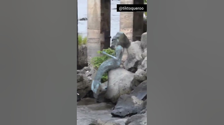 regardez le vrai sirène au fleuve Congo sur le pont ledya
