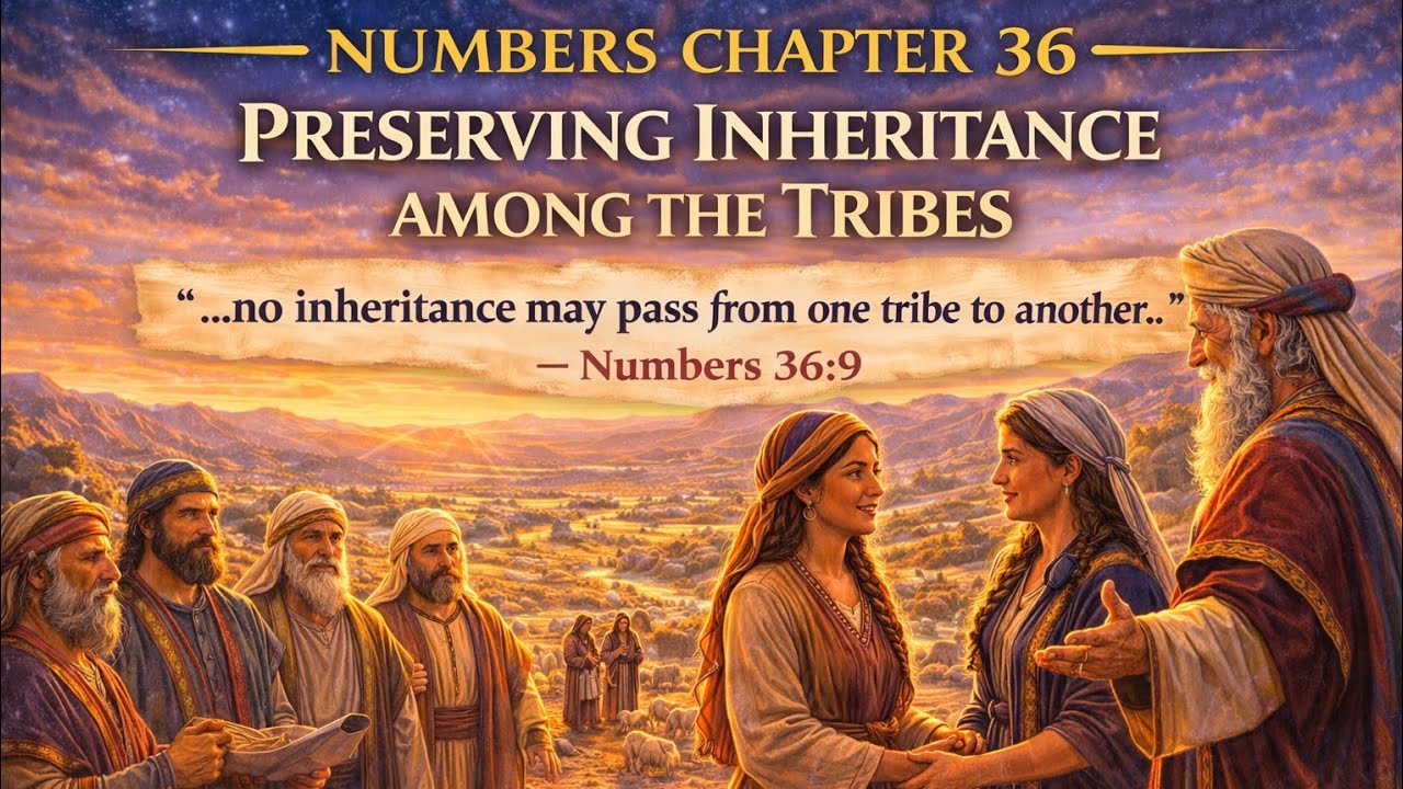 Numbers Chapter 33 Inheritance Numbers Chapter 36 – Preserving Inheritance Among the Tribes - YouTube