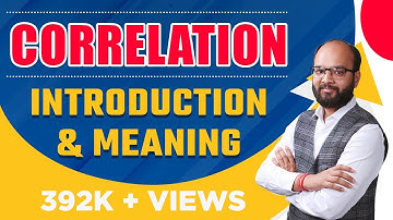 #1 | Correlation | Meaning | Statistics | Introduction to Coorelation | Part 1 | Chandan Poddar
