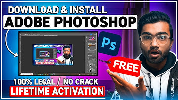How to Download & Install Adobe Photoshop in PC & Laptop (2025) (No Crack / 100% Legal)