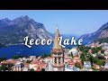 Italy, Lecco Lake Walking Tour - Lago di Lecco Passeggiata [4K] [Drone Footage]