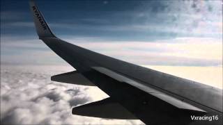 Ryanair FR3252 London Stansted (STN) - Dusseldorf Weeze (NRN) 737-800 (EI-DYO) *FULL FLIGHT* [1080p]