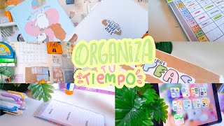 COMO ORGANIZAR TU TIEMPO/ ten tiempo para todo, productividad