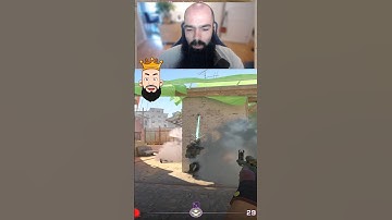 CS2 - Pop flash through smoke #shorts