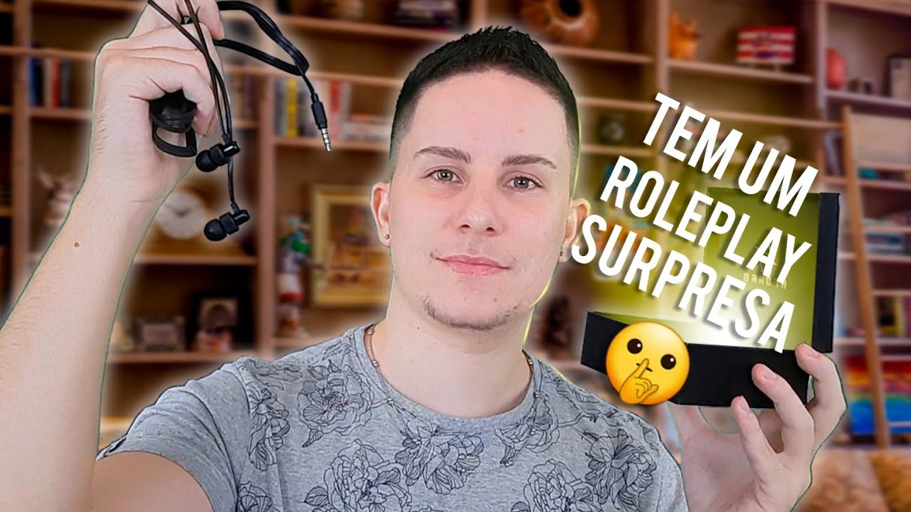 Um ASMR pra quem tá com o FONE ESTRAGADO! ❌😜