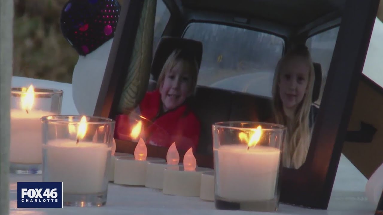 Hickory community holds vigil for 2 kids killed in weekend house fire ...