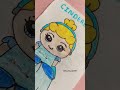 Cute Cindrella drawing 💫✨(⁠◕⁠ᴗ⁠◕⁠✿⁠)#shortvideo #drawing @The_Arts_Angels97