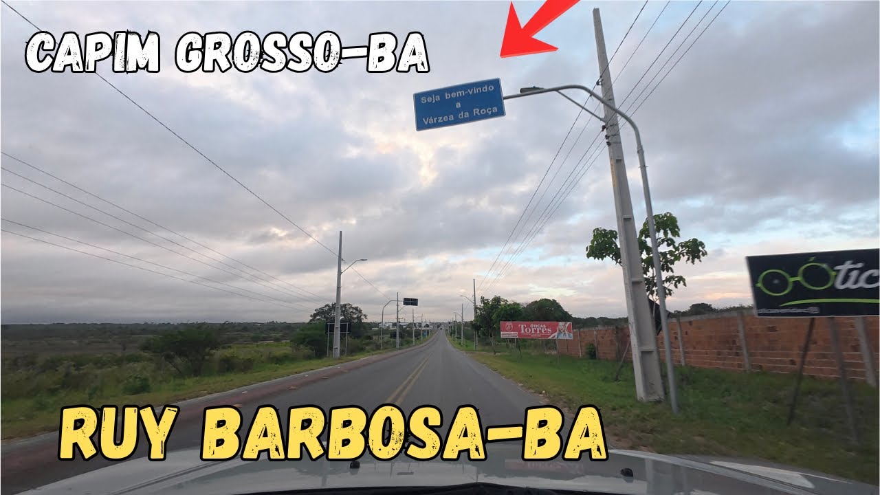 BR-407 Sentido Capim Grosso, Mairi, Ruy Barbosa, VIAGEM DE CARRO RETORNO A SÃO PAULO de Tucson 2.0