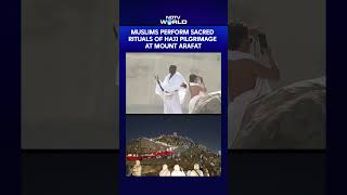 Hajj Pilgrimage | Muslim Pilgrims Arrive At Mount Arafat On First Day Of Hajj Pilgrimage