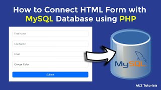 How To Save HTML Form Data Into MySQL Database Using PHP In Simple Way