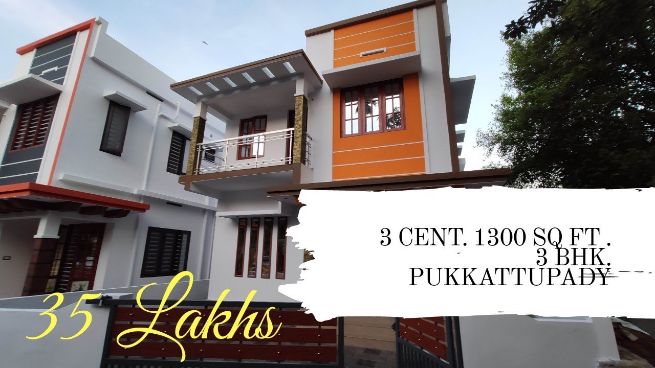 ID 211. 35 LAKHS.New house for sale in Pukkattupady near Kakkanad