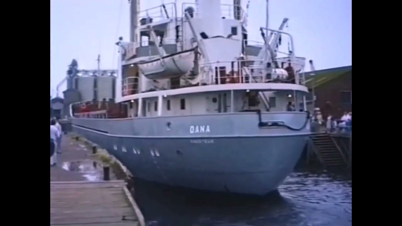 DANA at Exmouth docks 1988.