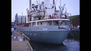 DANA at Exmouth docks 1988.