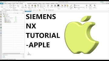 Siemens NX Tutorial - Apple 3D Modeling using Sketch