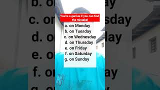 99% of people can't spot the mistake here! #englishlearn #activitychallenge #errorhunt Profile