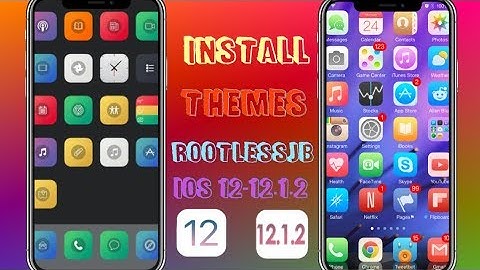 How to Install Themes iOS 12 - 12.1.2 RootlessJB