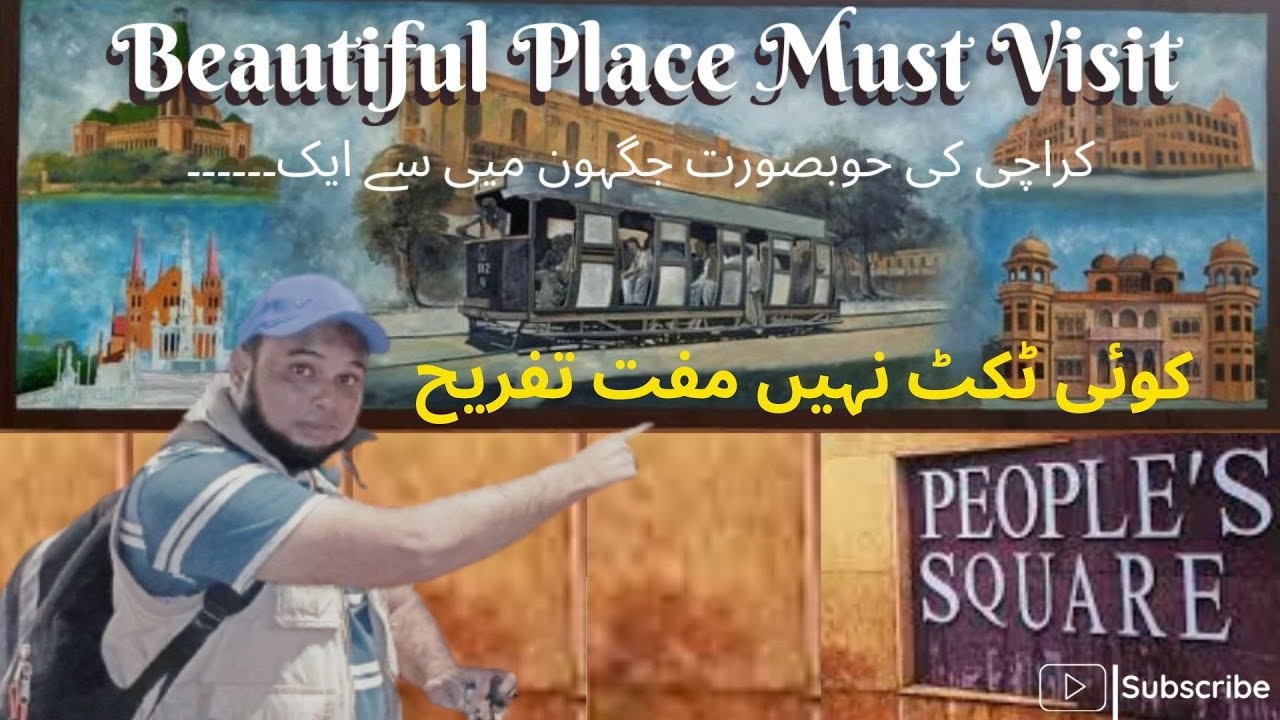 | People's Square | Amusement Park | Kids Play Land |Buns Road Karachi |New Tourist Place in Karachi