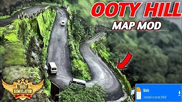 Map Mod Bussid 3.7 - Latest Ooty Hill map Mod For Bus Simulator Indonesia।Bussid Mod Map।Bussid