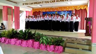Choir SMK SG MAONG Majlis Graduasi 2017