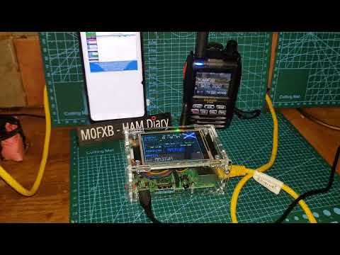 DV Mega UK  Genesis Complete Nextion Screen MMDVM Hotspot- Latest Screen Deseign (built in battery)