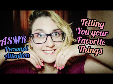 NEW ASMR TRIGGER ✨Telling You What Your Favorite Things Are ✨