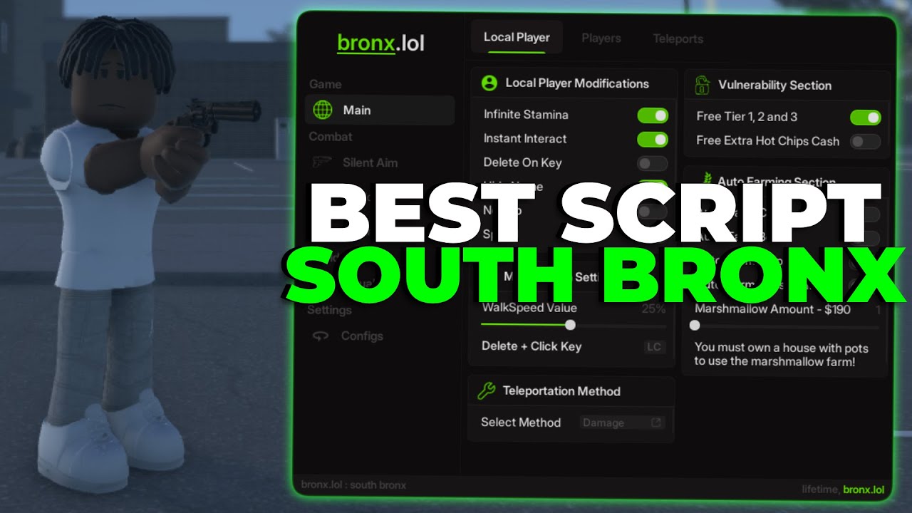 The BEST South Bronx Script (Updated - Autofarm, Dupe, Free Tiers ...