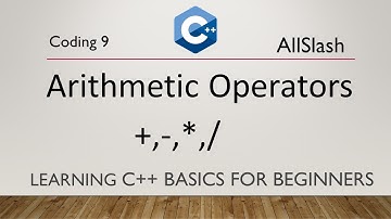 Class 9 Arithmetic Operators in C++ | C++ Tutorial for Beginners | Programming in Urdu and Hindi