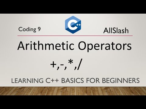 Class 9 Arithmetic Operators in C++ | C++ Tutorial for Beginners | Programming in Urdu and Hindi