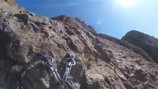 Sending At Echo Cliffs - Guillotine 5.10a & Head Wound 5.9