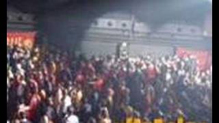 ultrAslan şampiyonluk partisinde Sebahattin Abi'ye tezahurat yapılıyor