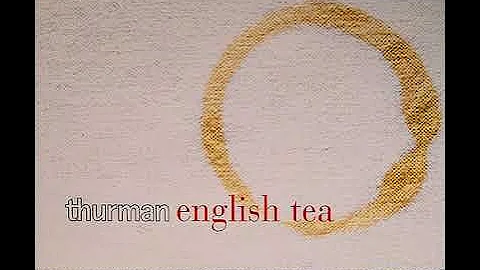Thurman - English Tea (Single Version)