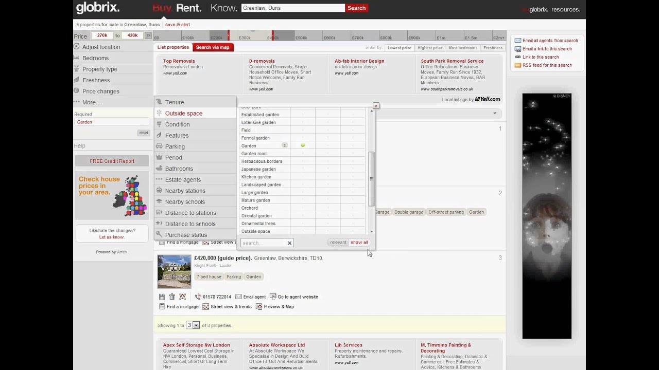 How to find a property for sale with a garden in Greenlaw YouTube