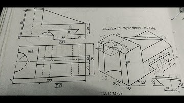 Beginner- Autodesk AutoCad 2016 - Designing Isometric Objects (Engineering Problem)