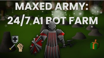 I Ran 20 AI Bots 24/7 for 1 Month in OSRS – Here’s What Happened (ALL Maxed!)