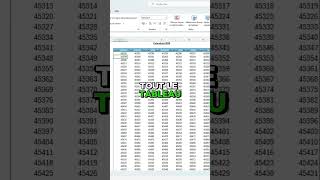 Créer un calendrier sur Excel #excel #tuto #formation #astuce #exceltips #microsoftexcel