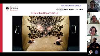 Marie Curie Fellowship Applicant Webinar Acoustics Research Centre, University of Salford