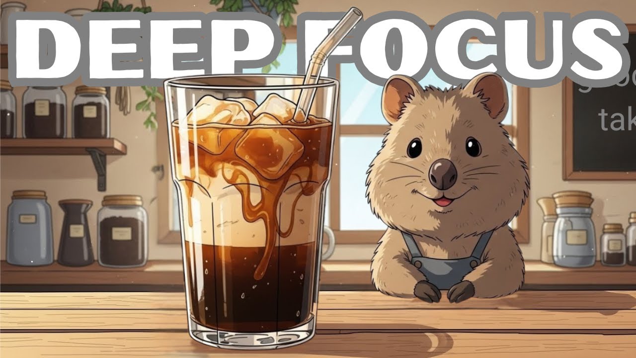 The Iced Brown Sugar Oatmilk Shaken Espresso./ Cozy Lo-fi Vibes for Study, Focus 🎵