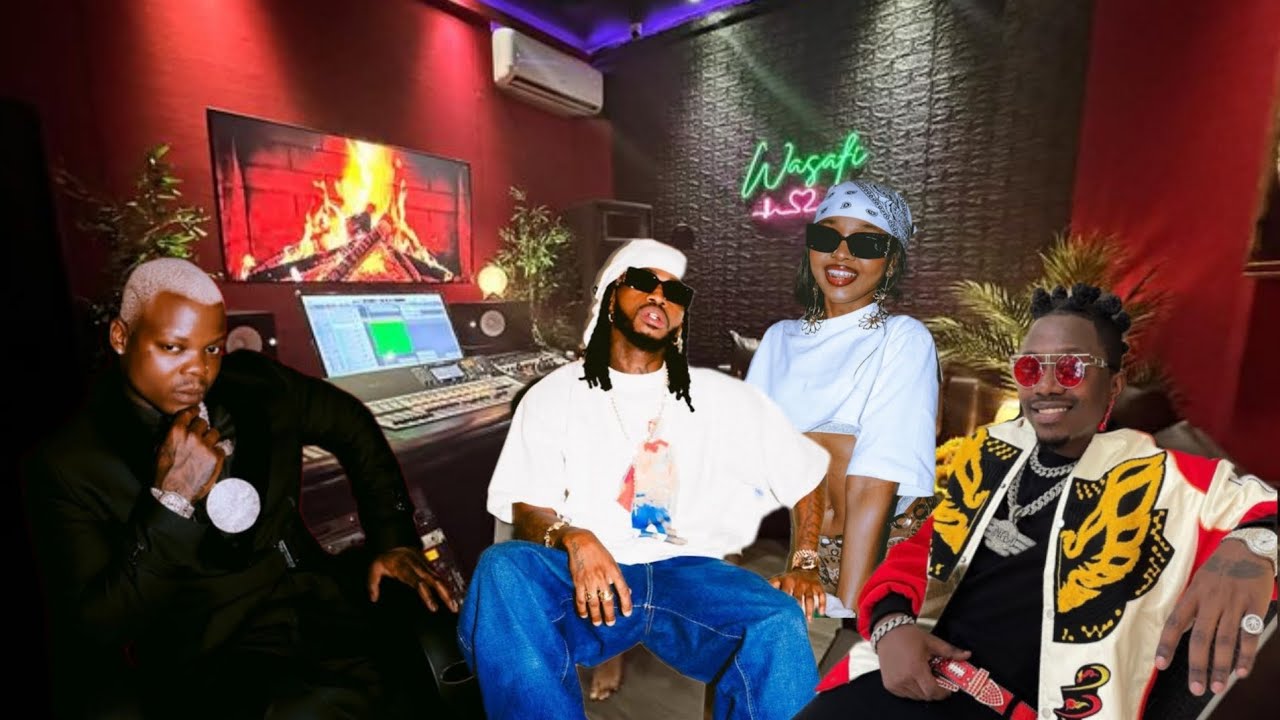 Ni balaa.! ZUCHU DIAMOND RAYVANNY na HARMONIZE Utapenda Waingia STUDIO ...