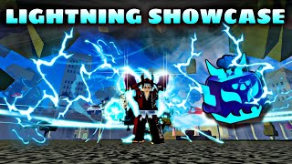 Lightning Showcase in Blox Fruits #bloxfruits 