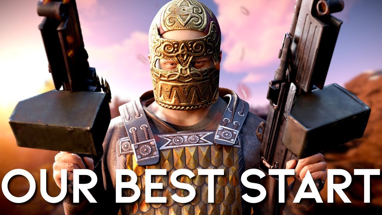 One of the best Rust Starts you can get on a 10x server! 